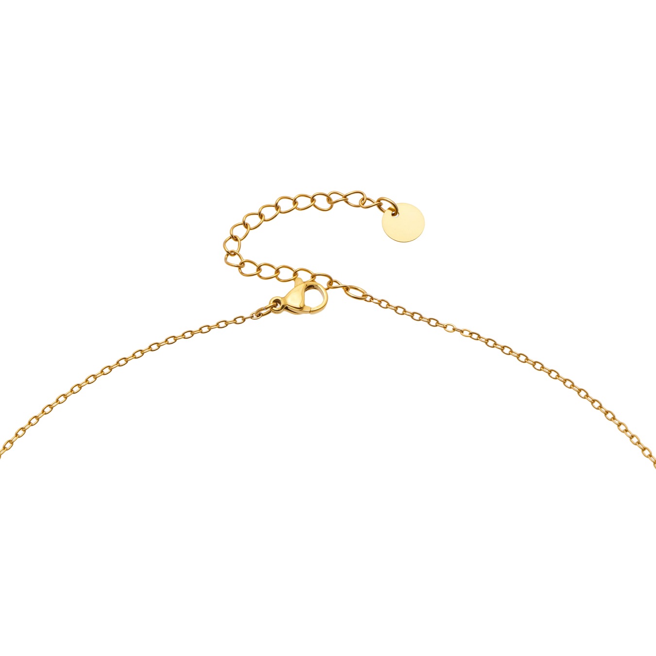 316L Stainless Steel 18K PVD Gold Star Zircon Pendant Necklace made with 316L stainless steel and 18K PVD gold finish for wholesale jewelry buyers - image 13