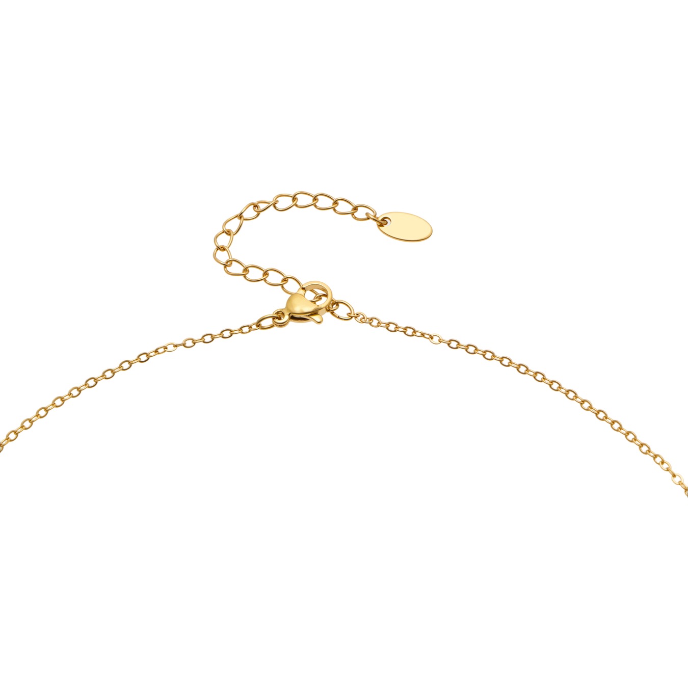 316L Stainless Steel 18K PVD Gold Star Zircon Pendant Necklace made with 316L stainless steel and 18K PVD gold finish for wholesale jewelry buyers - image 14