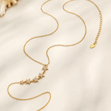 316L Stainless Steel 18K PVD Gold Star Zircon Pendant Necklace made with 316L stainless steel and 18K PVD gold finish for wholesale jewelry buyers - image 5