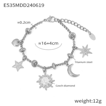 316L Stainless Steel 18K Gold PVD Vintage Box Chain Bracelet - exquisite craftsmanship detail
