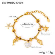 316L Stainless Steel 18K Gold PVD Vintage Box Chain Bracelet - exquisite craftsmanship detail