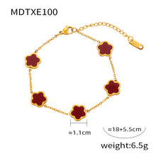 Mixed color geometric floral shell jewelry set ready stock wholesale