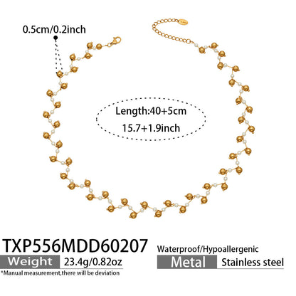 316L Stainless Steel Natural Stone Faceted Crystal Jewelry Set - exquisite craftsmanship detail