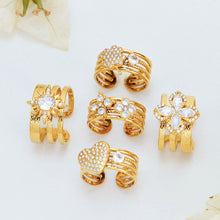 Sunflower design 316L stainless steel ring