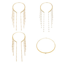 316L Stainless Steel 18K PVD Gold Tassel Necklace and Choker Collection made with 316L stainless steel and 18K PVD gold finish for wholesale jewelry buyers - image 12