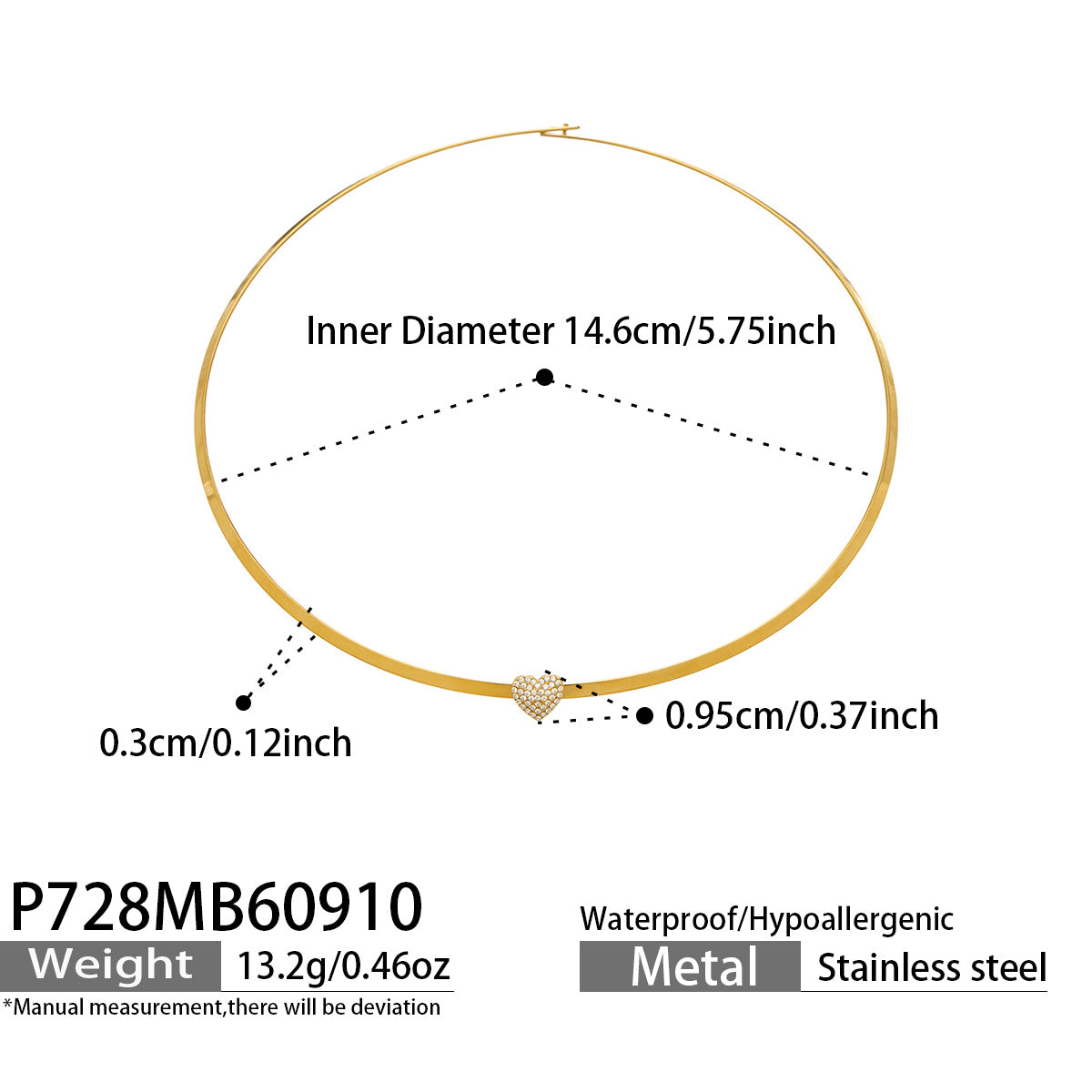 316L Stainless Steel 18K PVD Gold Tassel Necklace and Choker Collection made with 316L stainless steel and 18K PVD gold finish for wholesale jewelry buyers - image 13