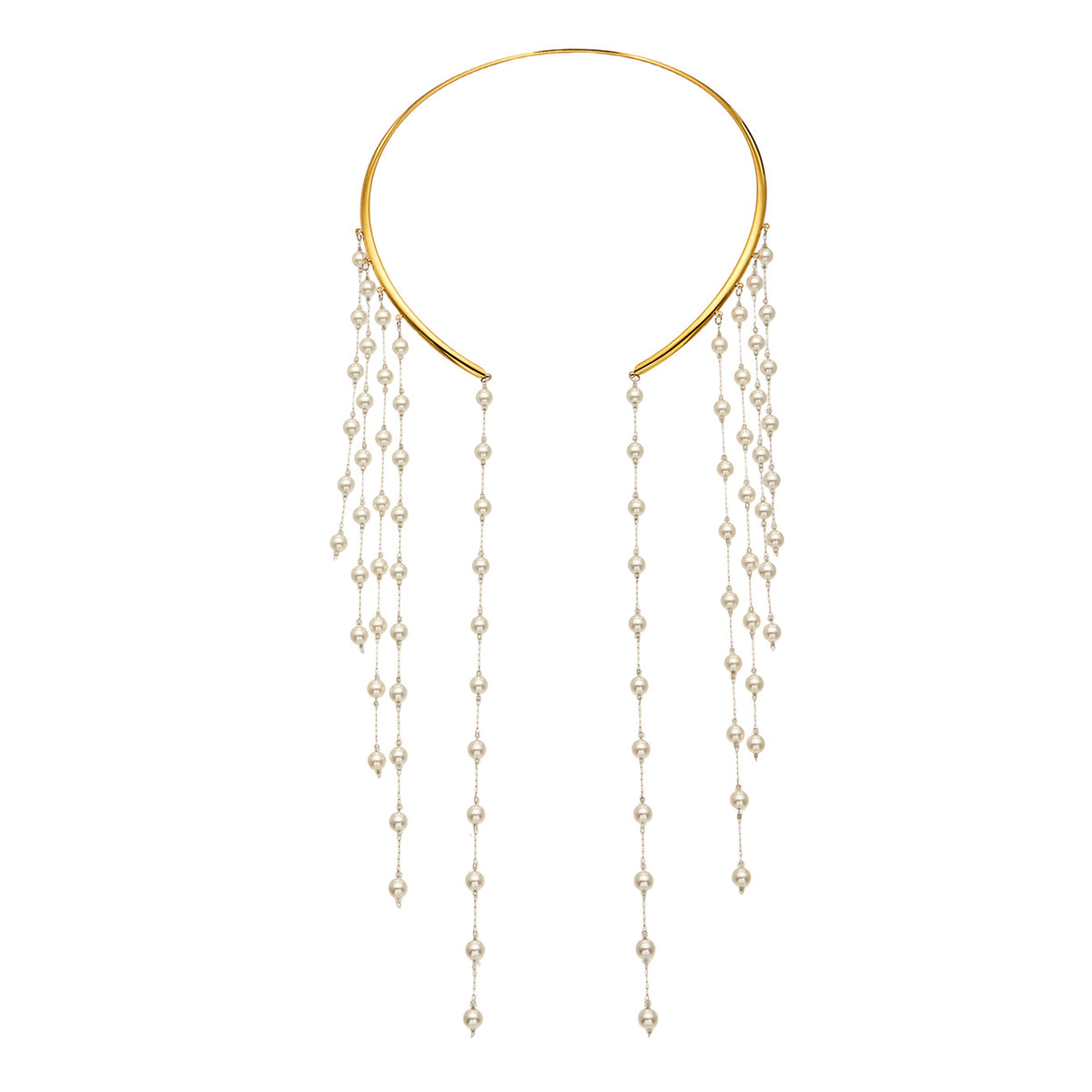 316L Stainless Steel 18K PVD Gold Tassel Necklace and Choker Collection made with 316L stainless steel and 18K PVD gold finish for wholesale jewelry buyers - image 14