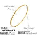 Textured 18K Gold