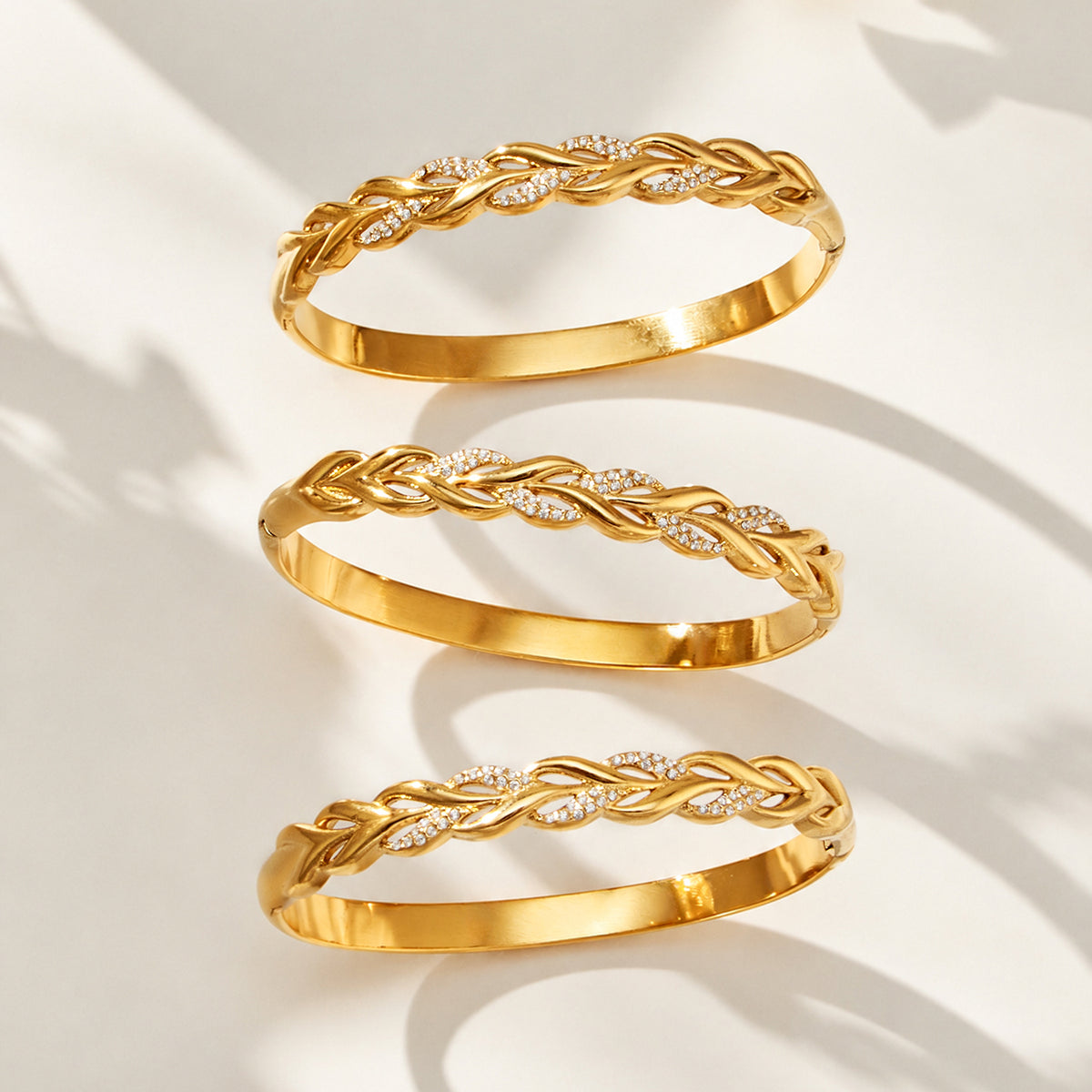 Elegant 304 Stainless Steel bangle for women