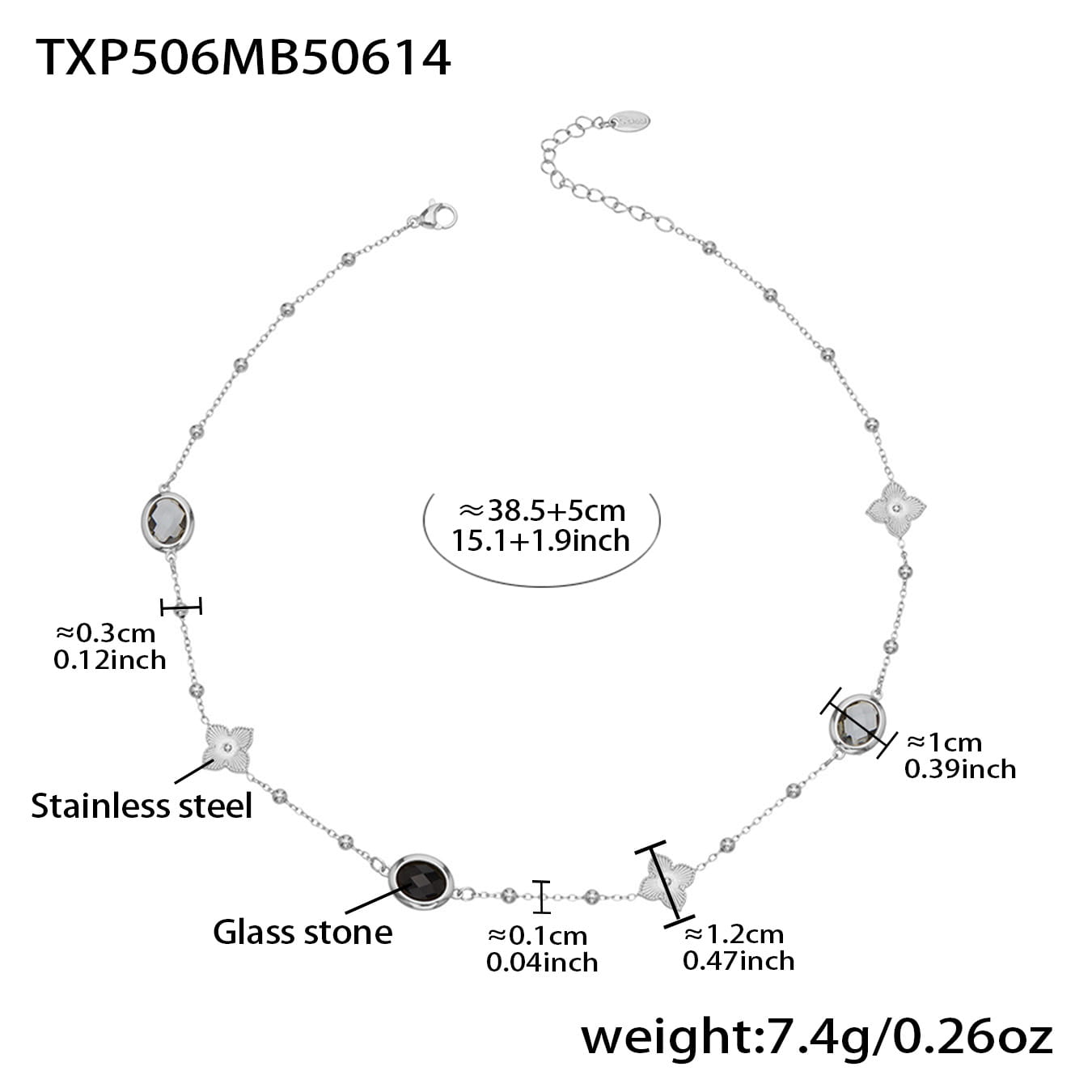 tx506 zirconia jewelry collection set