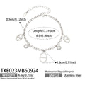 Bracelet / Silver / Steel Tone / 17.5+5 cm