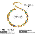 Bracelet / Blue / Gold