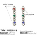 Earrings / Multicolor / Steel