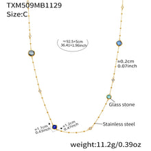 316L Stainless Steel Glass Stone Jewelry Set | Wholesale