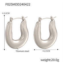Miduoduo TXP025-TXF025 Earrings Steel - Dimension & Weight Specifications