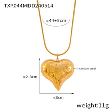 Miduoduo TXP044-TXF044 Earrings Gold - Dimension & Weight Specifications