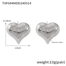 Miduoduo TXP044-TXF044 Earrings Steel - Dimension & Weight Specifications