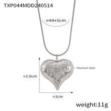 Miduoduo TXP044-TXF044 Earrings Steel - Dimension & Weight Specifications