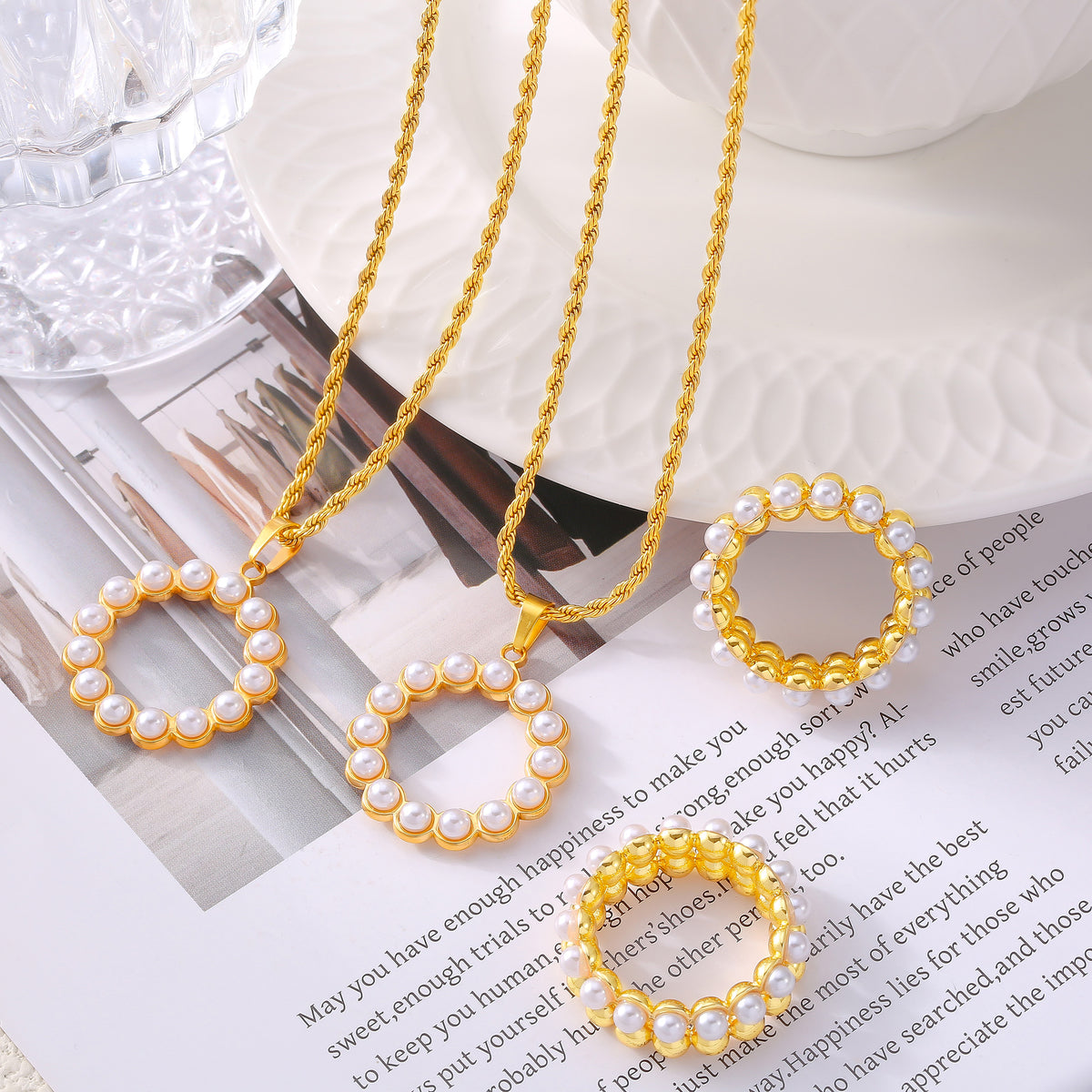 Miduoduo TXP068-TXA068 Ring - Lifestyle Wearing View 3