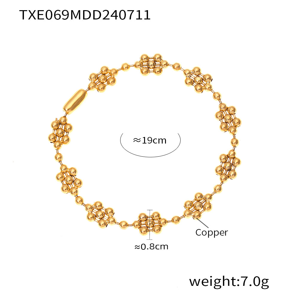 Miduoduo TXP069-TXE069 Bracelet Gold - Dimension & Weight Specifications