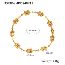 Miduoduo TXP069-TXE069 Bracelet Gold - Dimension & Weight Specifications