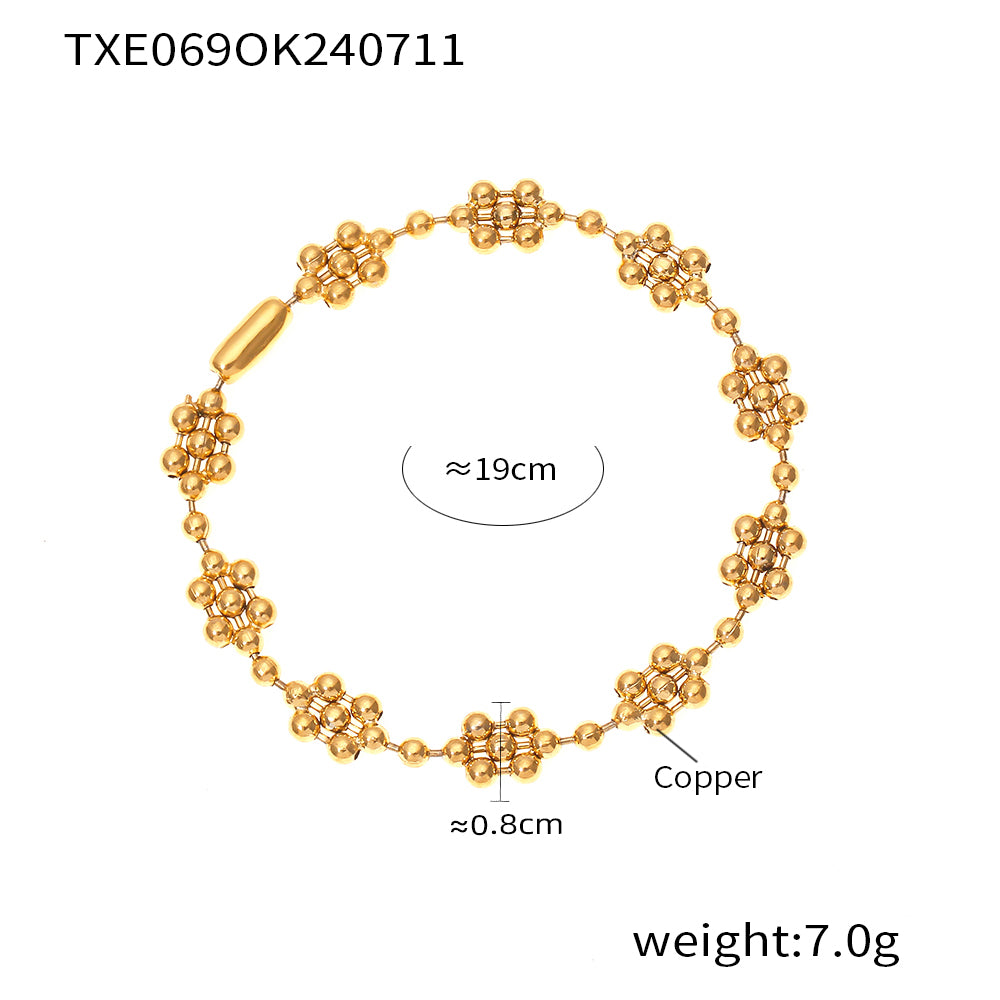 Miduoduo TXP069-TXE069 Bracelet Gold - Dimension & Weight Specifications