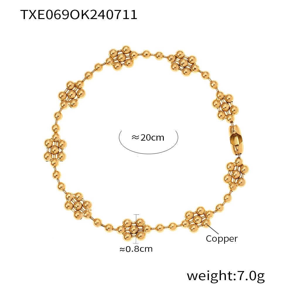Miduoduo TXP069-TXE069 Bracelet Gold - Dimension & Weight Specifications