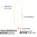 Necklace / Yellow / 81+5 cm