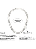 Silver Steel / 40cm Choker
