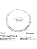 Silver Steel / 45cm Necklace