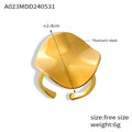 Gold / Size 6