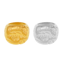 316L Stainless Steel 18K PVD Gold Vintage Geometric Ring made with 316L stainless steel and 18K PVD gold finish for wholesale jewelry buyers - image 3