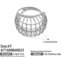 镂空方块Steel / Size 7
