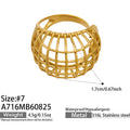 镂空方块Gold / Size 7