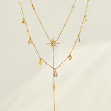 316L Stainless Steel 18K PVD Gold Y-Shaped Pendant Necklace made with 316L stainless steel and 18K PVD gold finish for wholesale jewelry buyers - image 5