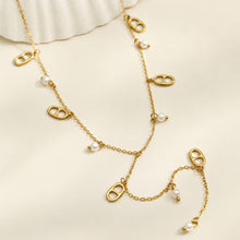 316L Stainless Steel 18K PVD Gold Y-Shaped Pendant Necklace made with 316L stainless steel and 18K PVD gold finish for wholesale jewelry buyers - image 6