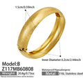 Gold / Floral B / Bangle