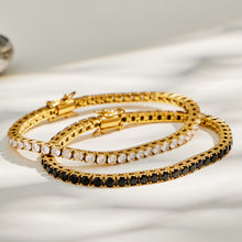 316L Stainless Steel 18K PVD Gold Zircon Bracelet made with 316L stainless steel and 18K PVD gold finish for wholesale jewelry buyers - image 19