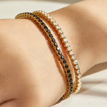 316L Stainless Steel 18K PVD Gold Zircon Bracelet made with 316L stainless steel and 18K PVD gold finish for wholesale jewelry buyers - image 27