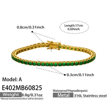 Black zircon steel bracelet showcasing party style