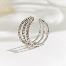 316L Stainless Steel 18K PVD Gold Zircon Ear Clip made with 316L stainless steel and 18K PVD gold finish for wholesale jewelry buyers - image 18