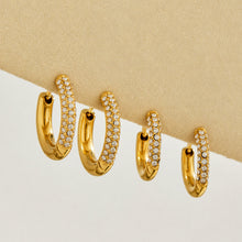 316L Stainless Steel 18K PVD Gold Zircon Earrings made with 316L stainless steel and 18K PVD gold finish for wholesale jewelry buyers - image 12