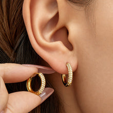 316L Stainless Steel 18K PVD Gold Zircon Earrings made with 316L stainless steel and 18K PVD gold finish for wholesale jewelry buyers - image 20