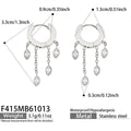 Zircon Steel / Earrings