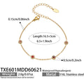 Bracelet / Black ZirconGold16.5+5 / 5cm