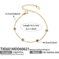 Bracelet / Pink ZirconSteel16.5+5 / 5cm