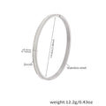 Z418 Steel 5A Zircon Double Row Full Diamond Bracelet