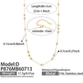 Style D Round CZ Gold Tone / 5cm