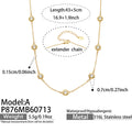 Style A Round CZ Gold Tone / 5cm