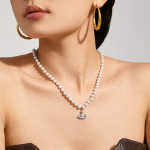 316L Stainless Steel 18K PVD Gold Zircon Planet Necklace made with 316L stainless steel and 18K PVD gold finish for wholesale jewelry buyers - image 10